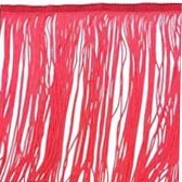 Neon színű vágott végű rojt 15 cm hosszú - CORALLO FLUO